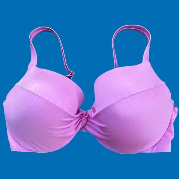 Victorias Secret Swim Twist Push-Up Padding Bikini top berry gelato 36D - Picture 10 of 10